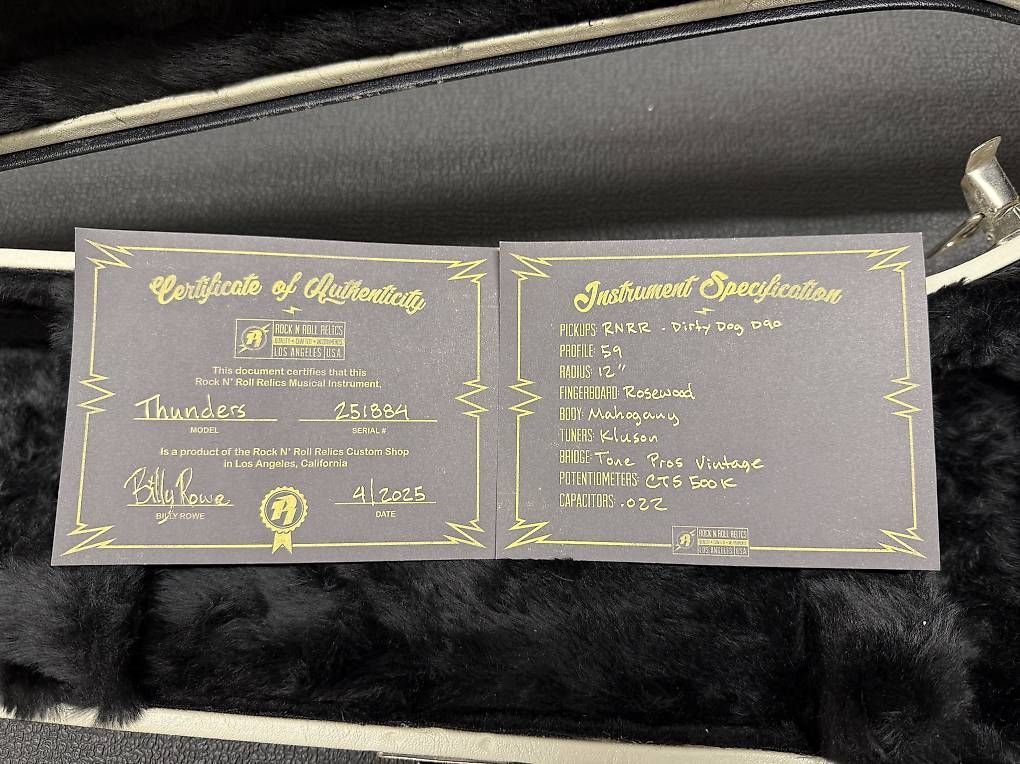 Musikinstrumente: Rock N Roll Relics Thunders 2025 – Gebraucht aus Lohn SH von Ruti99 4