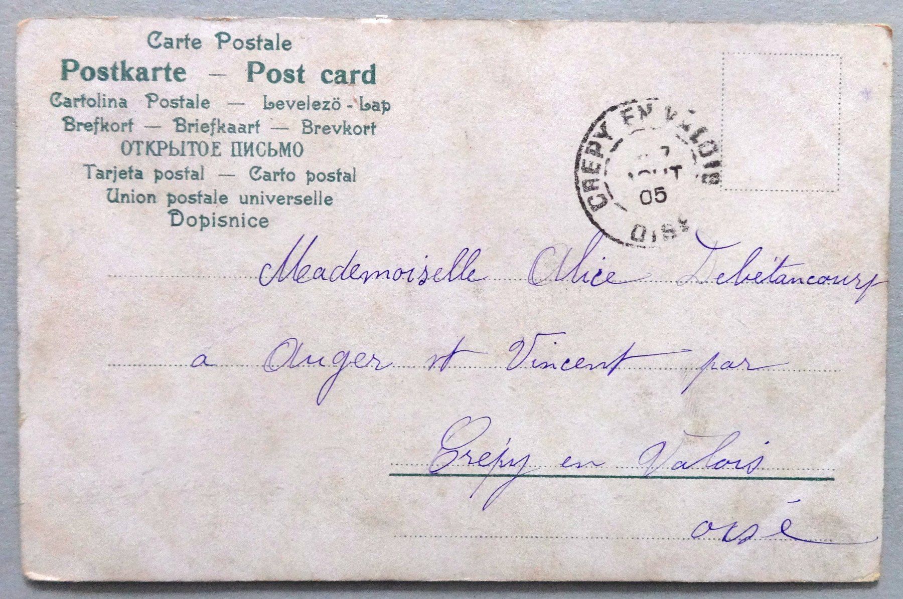 Cartoline postali: Paysage de montagne – Difettoso da Fétigny venduto da Billy2miny 1
