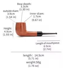 Pipe & Accessori: Edle Tabakpfeife aus Bruyèreholz – Nuovo e nell'imballaggio originale da Wängi venduto da elcigarro