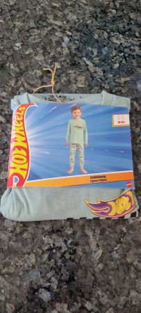 Schlafanzug Hot Wheels grün Grösse 98/104 neu