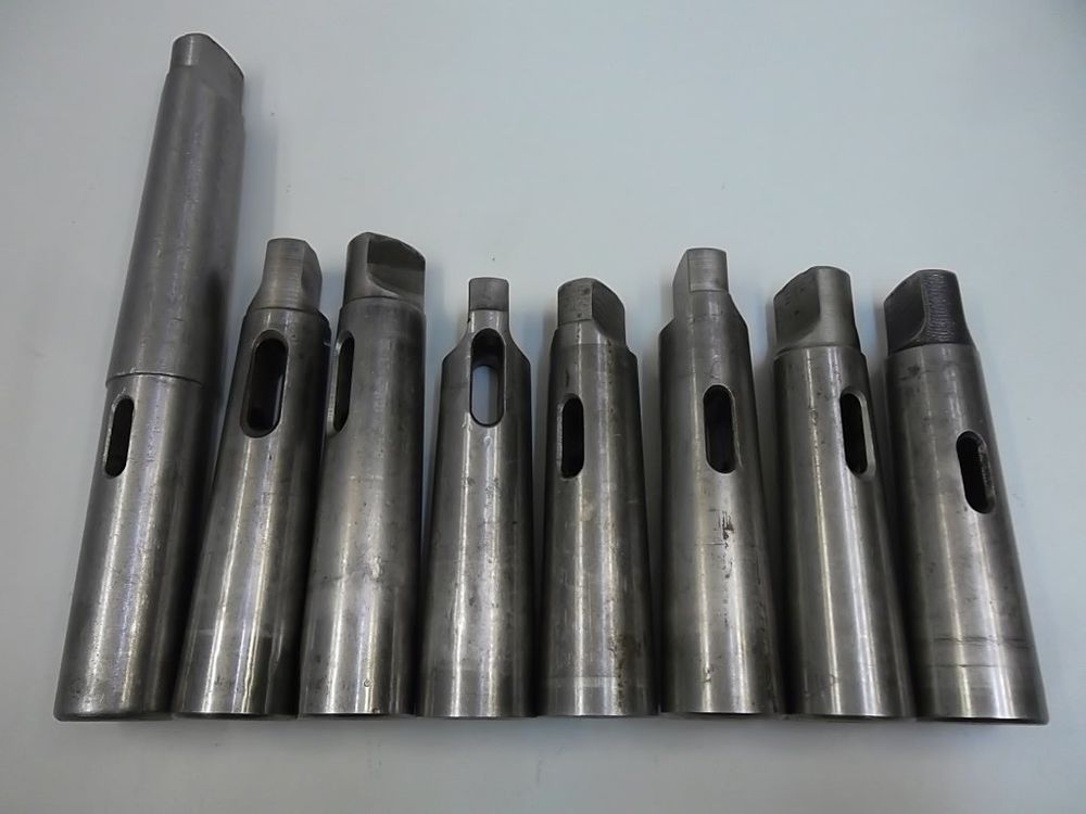 BAER Reduzierhülse MK1 Auf MK0 – Morsekonus-Adapterhülse Aus Metall, DIN-Qualität