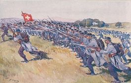 Armée Suisse, Charge d'Infanterie (4)