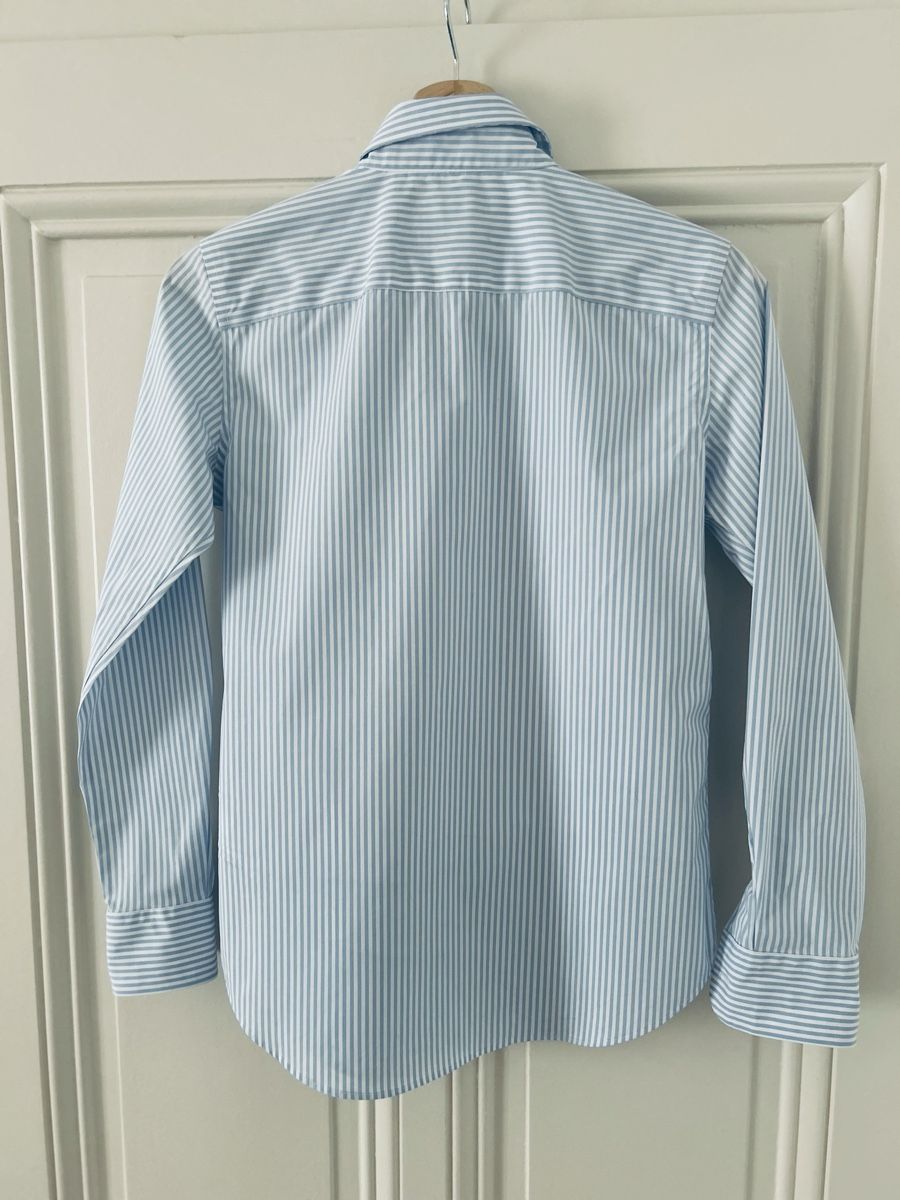 Ralph Lauren Camicette: Chemise Ralph Lauren bleu clair rayée – Nuovo (secondo la descrizione) da Genève venduto da Cassiopeia_8 2