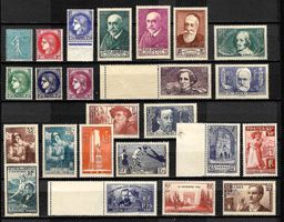 France – 1938 – Auswahl **/*