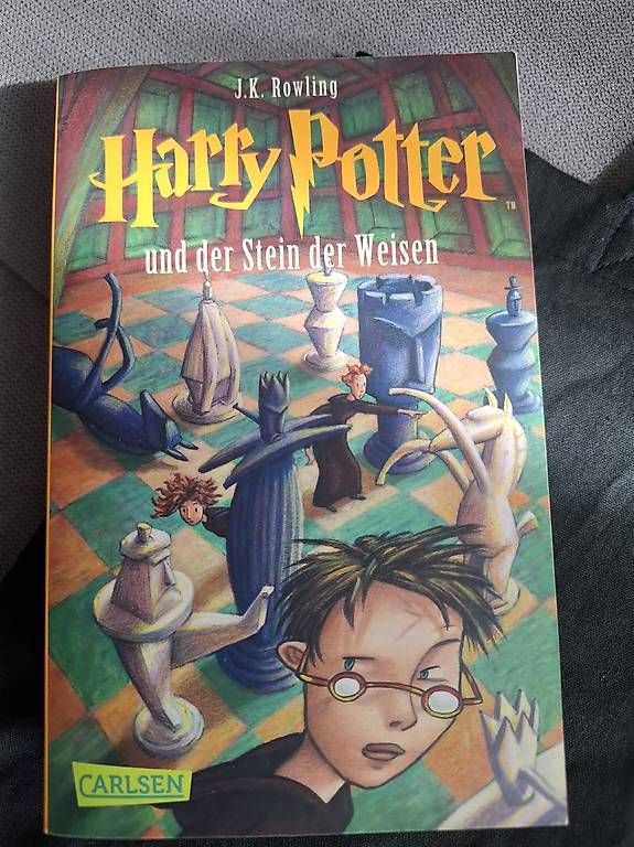 Libri: Harry Potter Buch und Spiele mit Tasche – Usato da Utzenstorf venduto da MvHagen 1