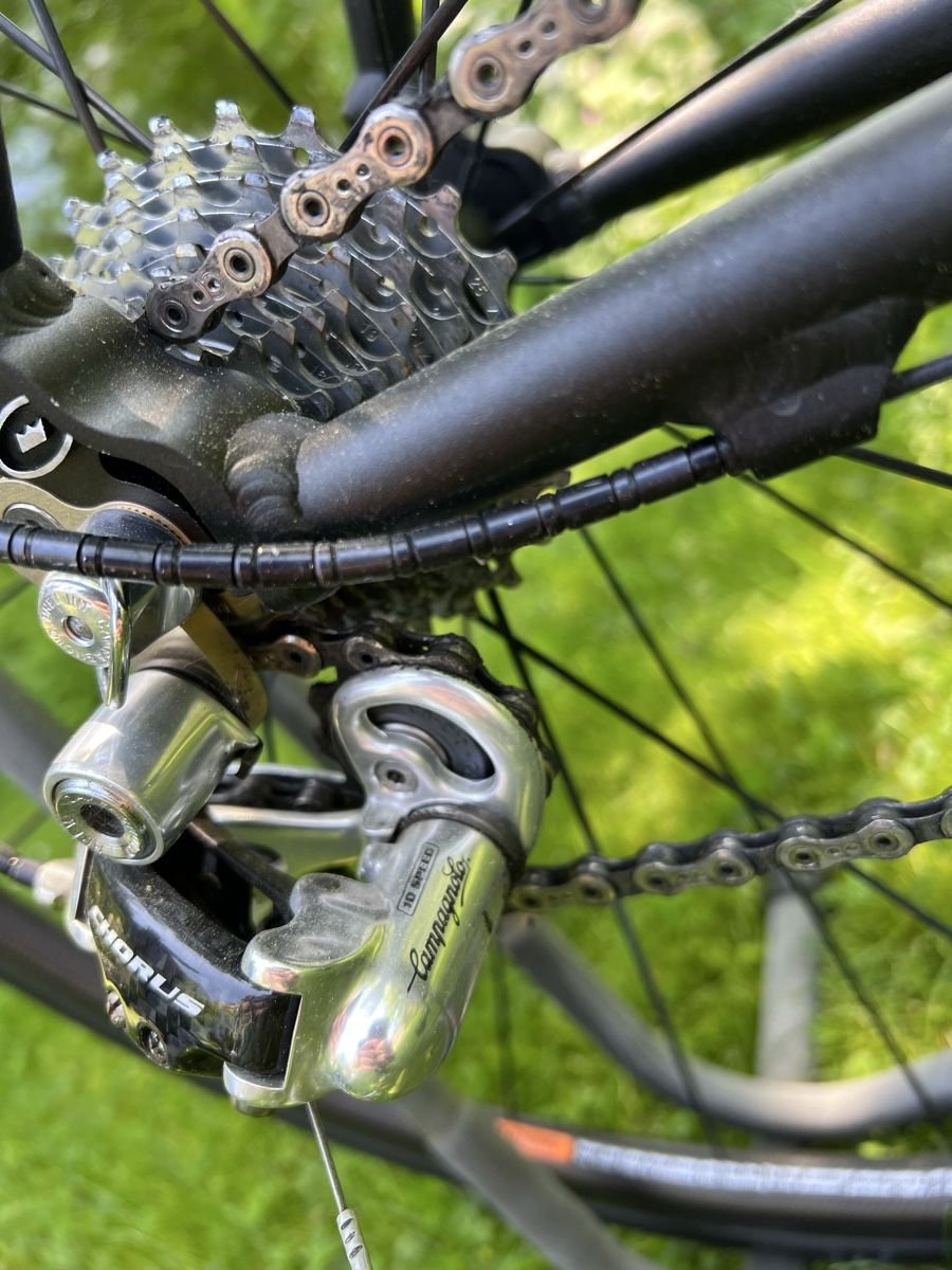 Campagnolo Velos:  Rennvelo Roy Hinnen Felge Carbon Campagnolo 28 Zoll 20 Gang – Gebraucht aus Ostermundigen von Dino_87 4