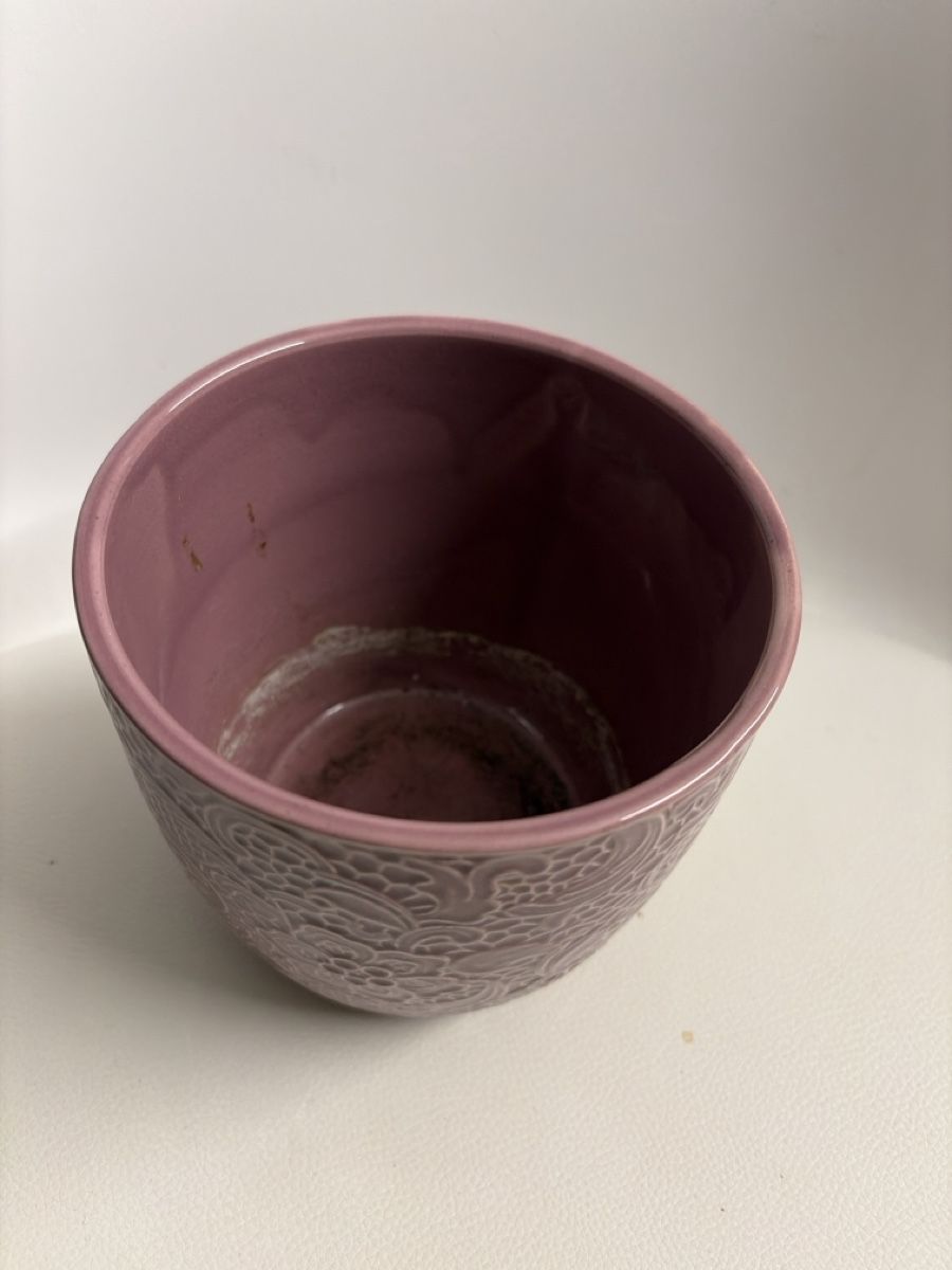 Vasi per fiori: Übertopf PTMD Collection violett mit Muster gebraucht – Usato da Opfershofen TG venduto da dan_nxk8 1