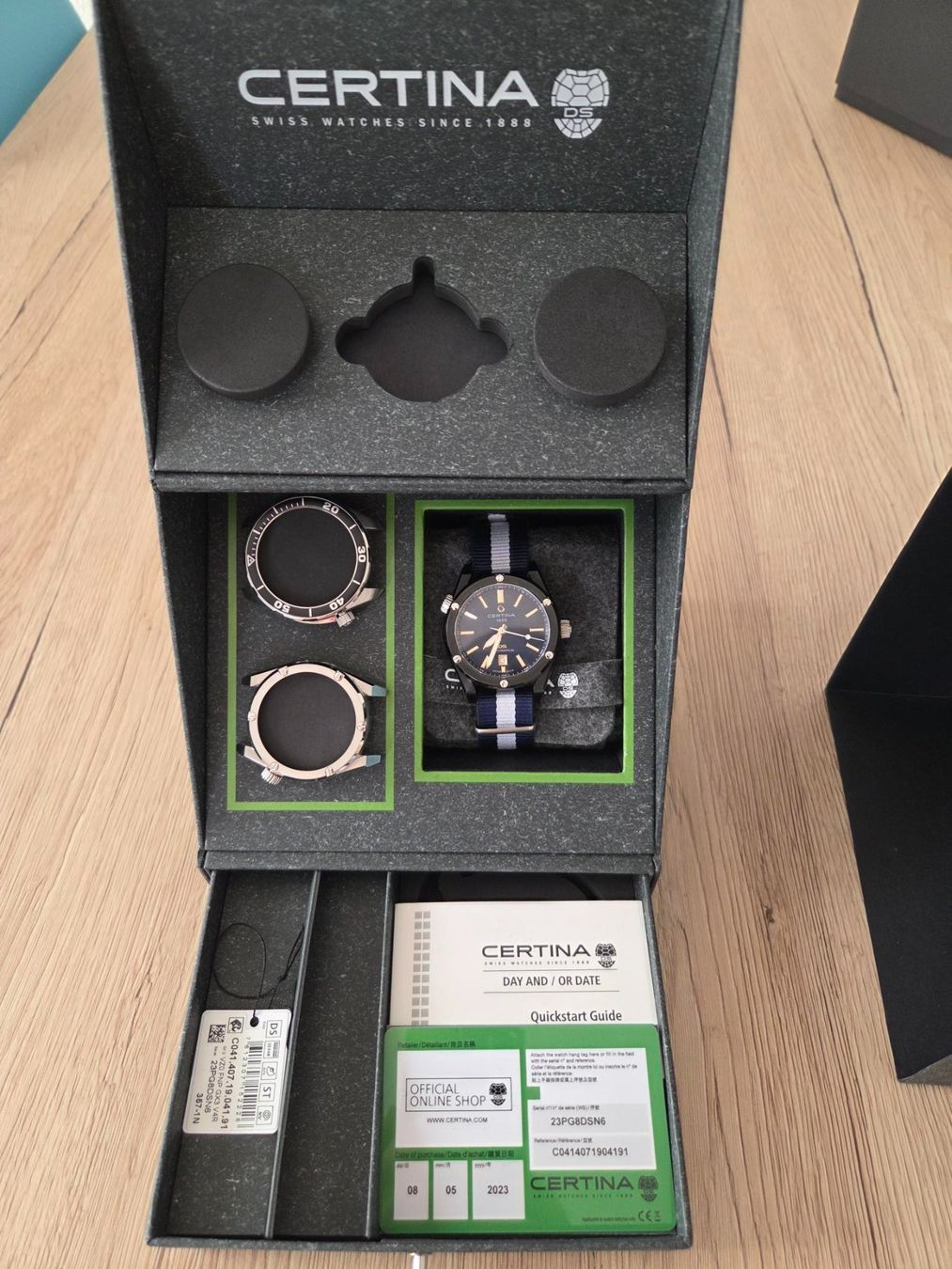 Certina Orologi: Certina DS+ – Usato da Brügg BE venduto da Paesi1919