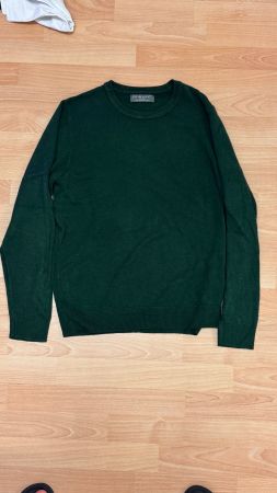 Schöner dunkelgrüner Pullover von Primark, Gr. L