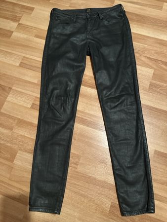 Lee Damen Jeans, beschichtet, schwarz 