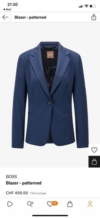 Tailleur Hugo Boss