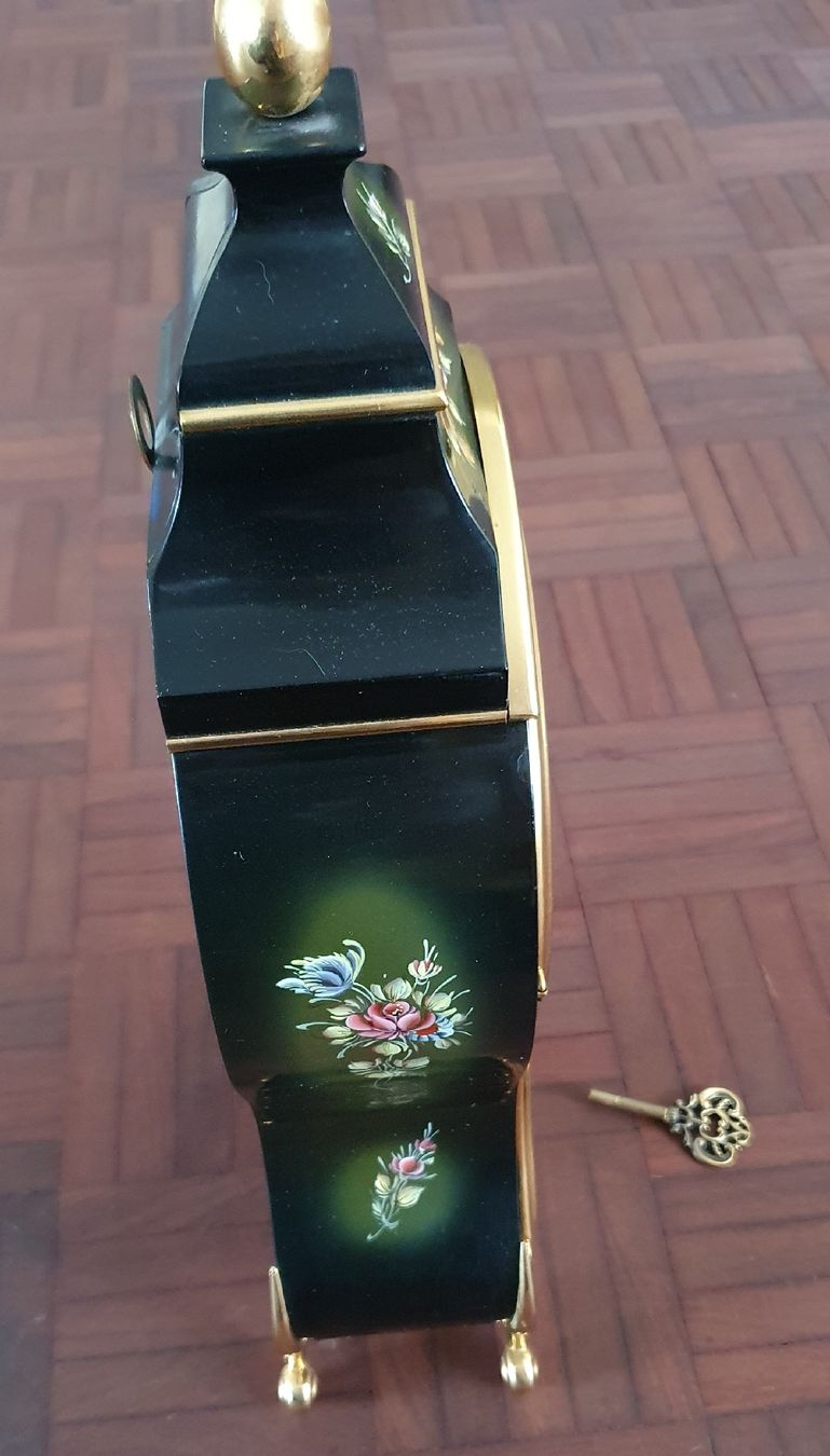 Eluxa Orologi da terra & Orologi da parete: Schöne Pendule Eluxa schwarz – Usato da Kreuzlingen venduto da Rschweiz1 5