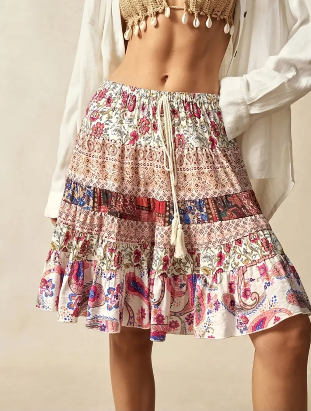 Gonne: Sommerrock, Jupe, Boho-Style, Gr. L – Nuovo e nell'imballaggio originale da Rorschacherberg venduto da Miss_Sunshine66