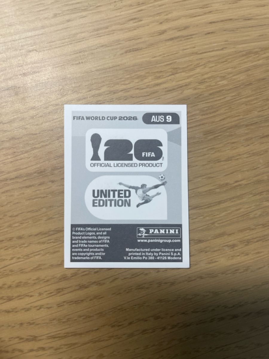 Aufkleber: Panini FIFA WC AUS 9 – Neu (gemäss Beschreibung) aus Lausanne 26 von mar_2ldv 1