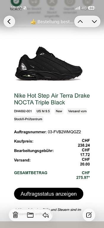 Scarpe da uomo: Nike Hot Step Air Terra / Nocta  – Nuovo e nell'imballaggio originale da Urtenen-Schönbühl venduto da nino.cio 4