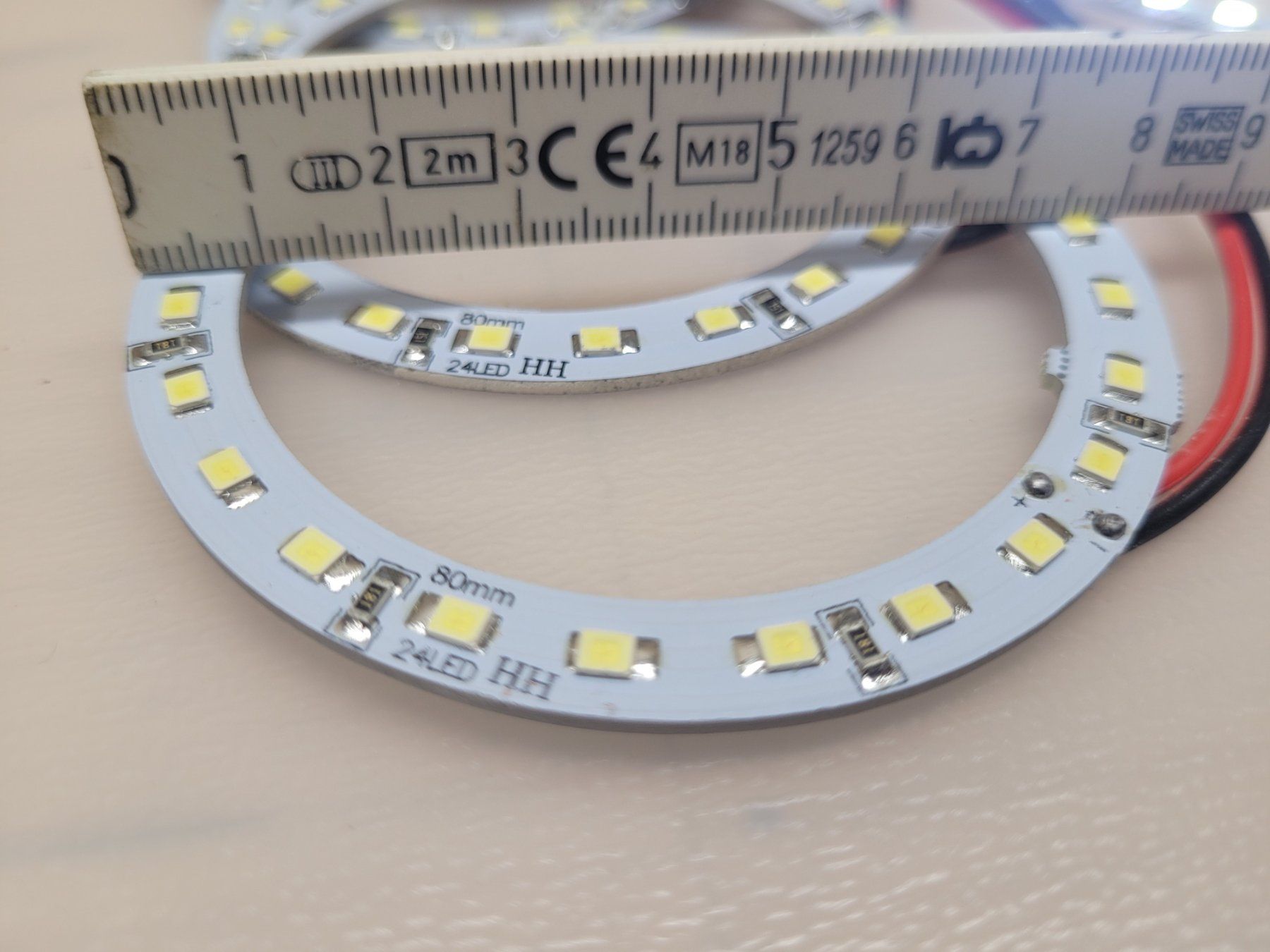 Lampade: LED Ring 80mm 12 Volt – Nuovo (secondo la descrizione) da Niederlenz venduto da Chreco 2