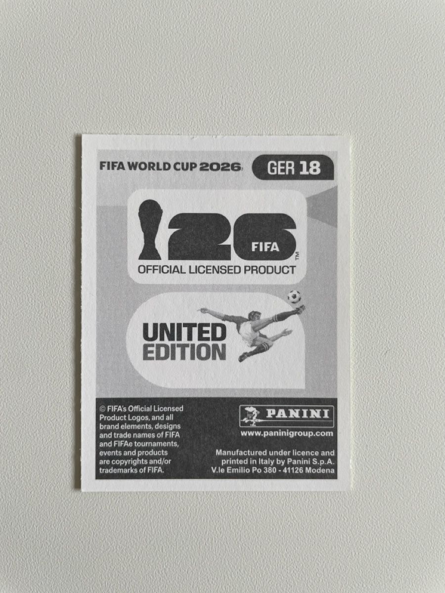 Panini Carte collezionabili: FIFA World Cup 2026 sticker Leroy Sané  – Nuovo (secondo la descrizione) da Füllinsdorf venduto da swiss-discounter 1