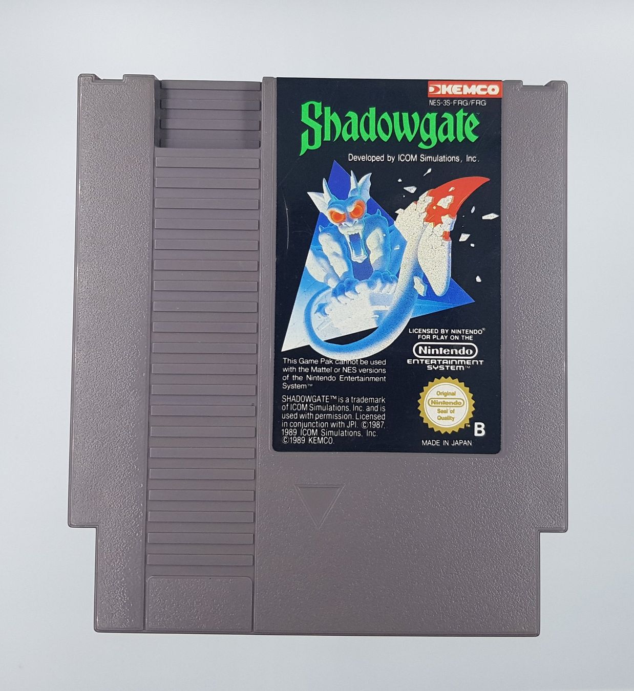 Nintendo Giochi: Shadowgate / Nintendo NES – Usato da Ollon VD venduto da sushi1224