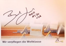 Bershawn Jackson Autogramm signiert Karte 15x21cm