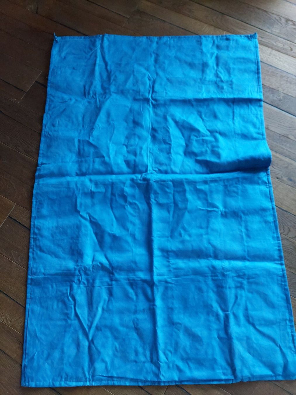 Tutte le decorazioni: Grosser Patchwork Wandbehang aus Stücken indischen Saris – Usato da Lostorf venduto da MidnightRider59 1