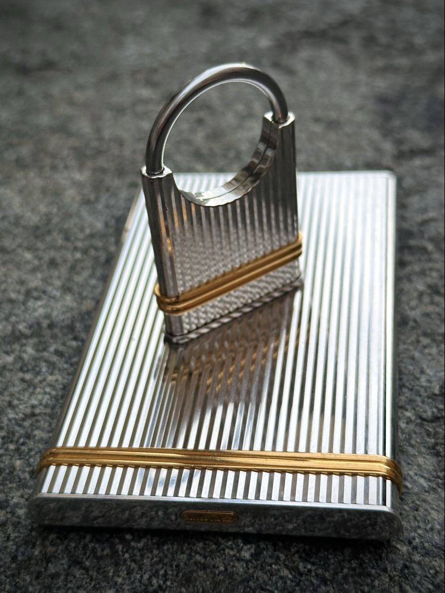 Cartier Schlüsselanhänger & - bänder: Cartier Trinity Padlock keychain – Gebraucht aus Zürich von RatsTreasure 5
