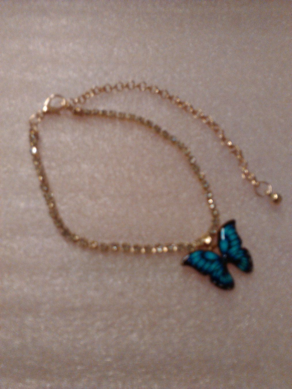 Catenine: FUSSKETTEN MODESCHMUCK MIT ECHT KRISTALL – Nuovo (secondo la descrizione) da Basel venduto da bijoutrie_4
