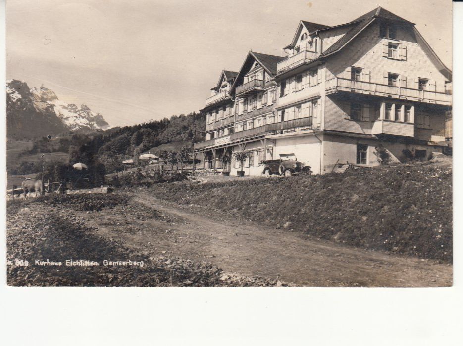 Ansichtskarten: Gamserberg Eichlitten 1933 – Gebraucht aus Bürglen TG von StampGraf