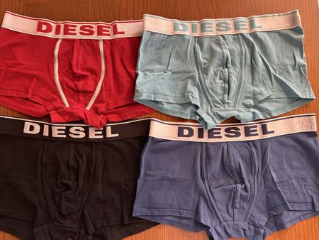 Lot de 4 Boxers Diesel Homme, Taille M