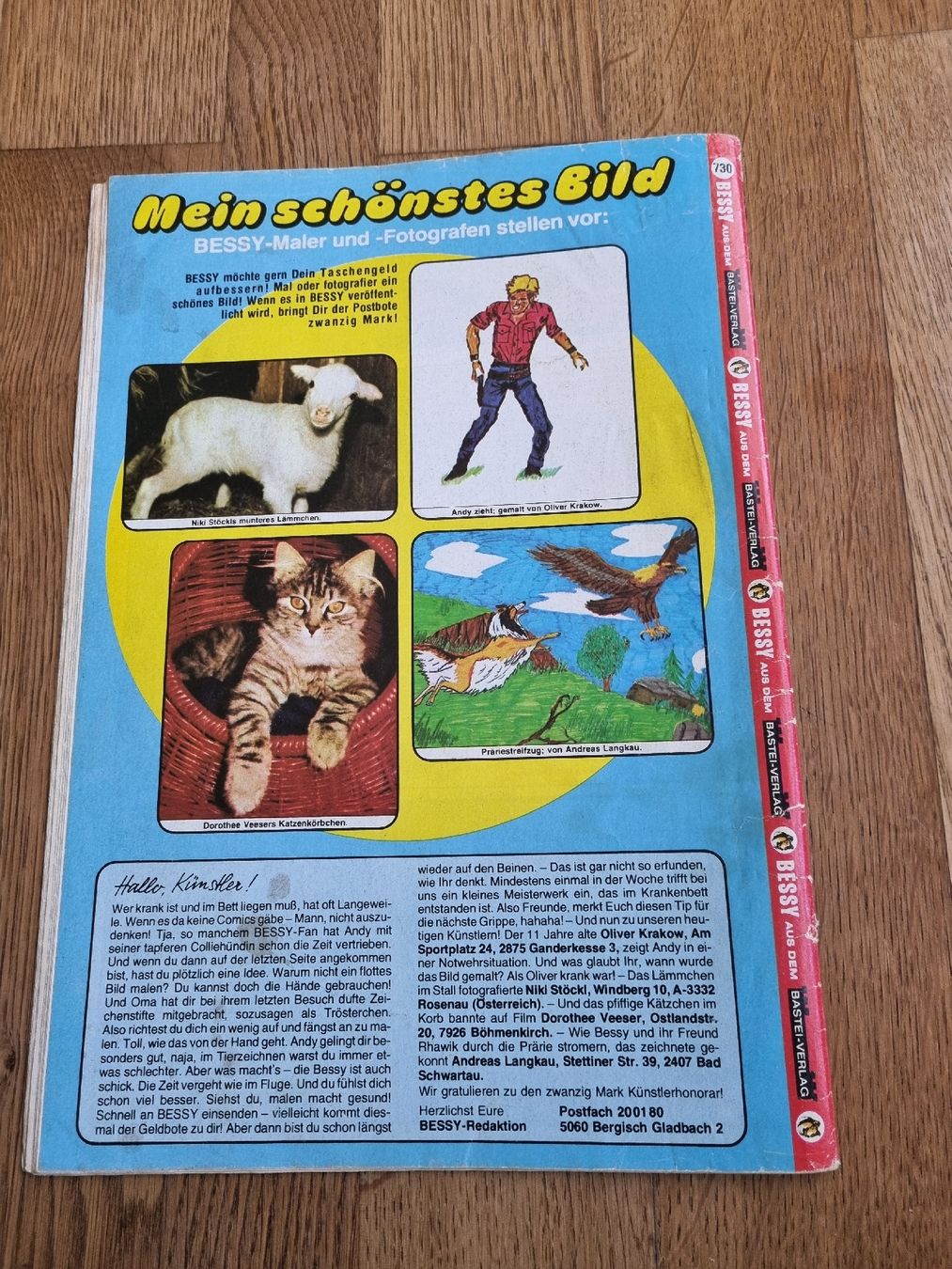 Fumetti: Bessy Heft Nr. 730 – Usato da Oberentfelden venduto da Giants 1