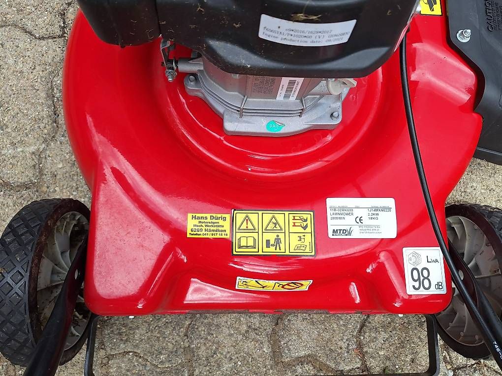 Tagliaerba: MTD Smart 51 BO Benzin-Rasenmäher – Usato da Muri AG venduto da Edlerweiss 6