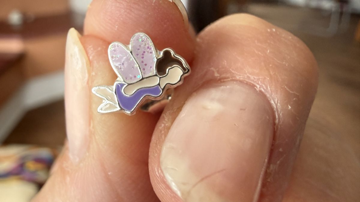 Orecchini pendenti & Orecchini a lobo: Silberohrstecker Fee mit Lila Kleid ! – Nuovo e nell'imballaggio originale da Ebikon venduto da Leonidas2 3