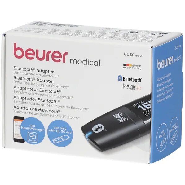 Unità & Adattatore: Beurer GL 50 evo Bluetooth Adapter (Bluetoothadapter) – Nuovo e nell'imballaggio originale da Basel venduto da tniederlaender 1