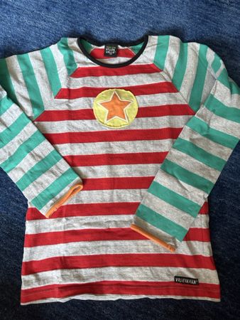 Villervalla Langarm Shirt 140 Bio