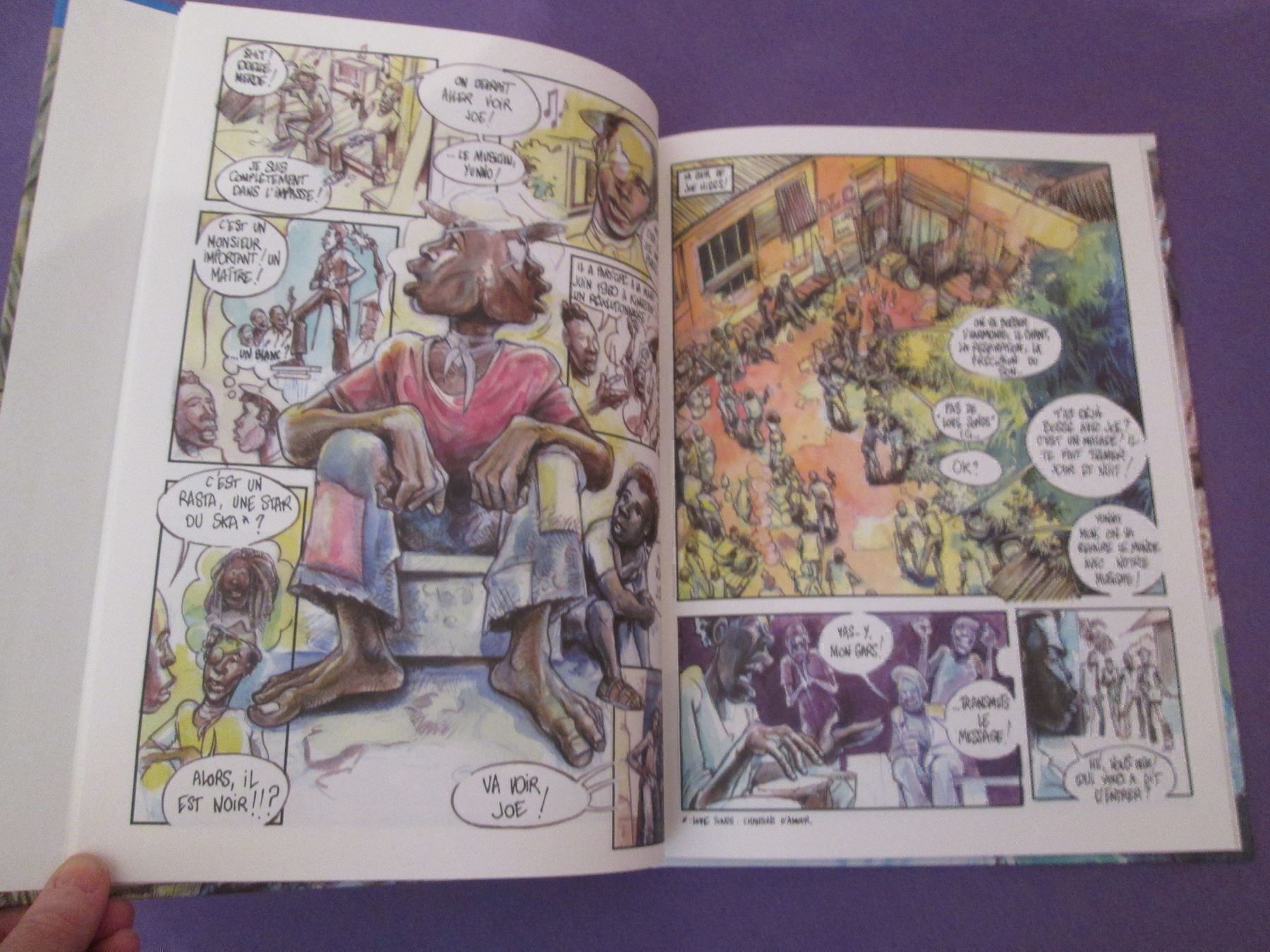Comics: Bob Marley: La légende des Wailers – Gebraucht aus Neuchâtel von Dualseele 5