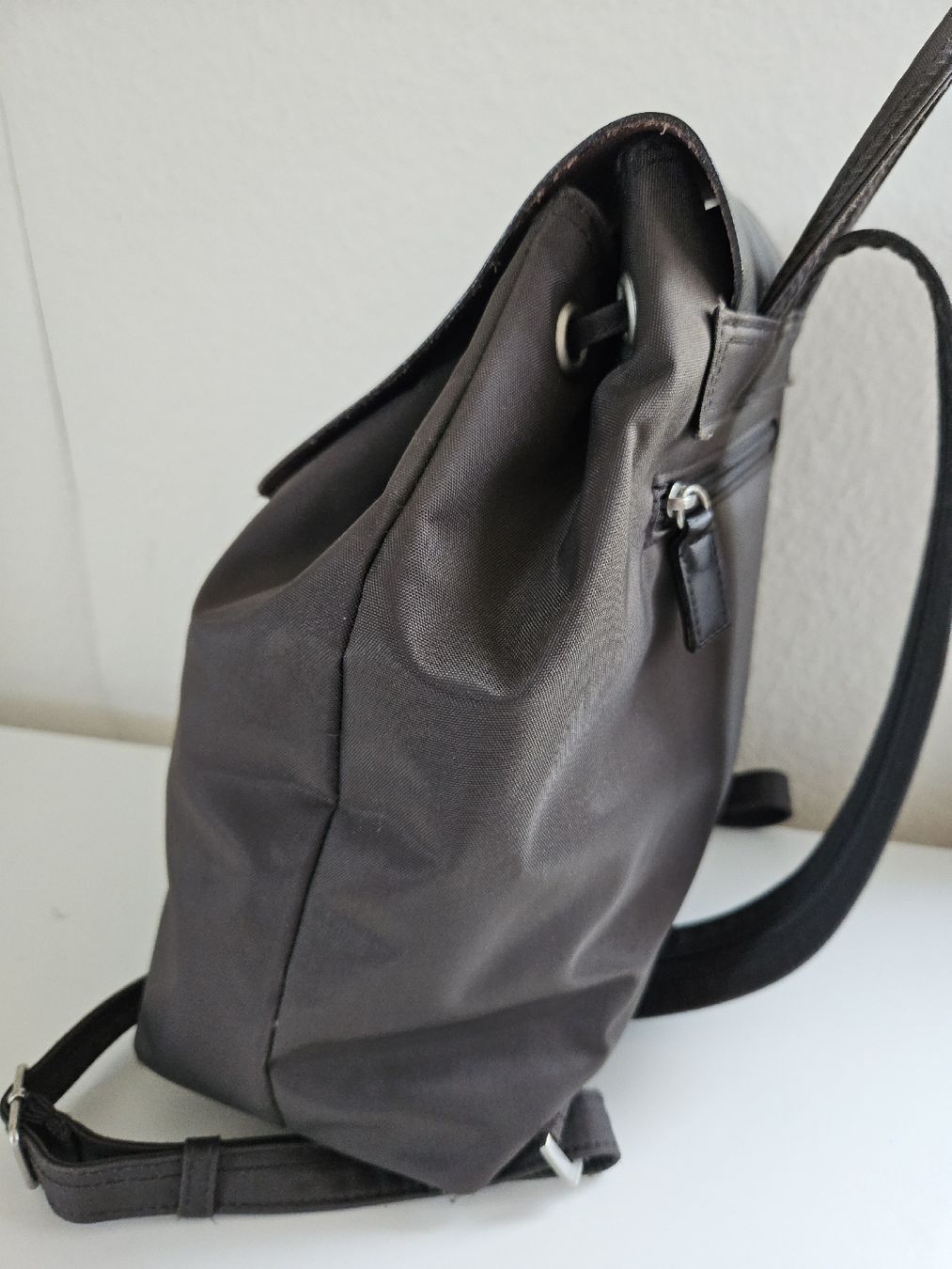 Picard Zaini: Picard Rucksack, braun Oberteil Leder – Usato da Urdorf venduto da Colina 1