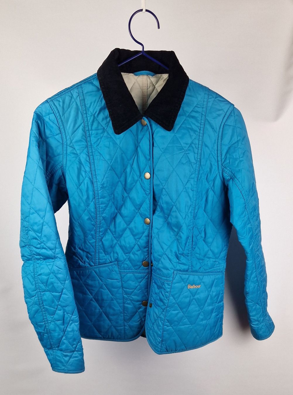 Barbour Giacche: Barbour Übergangsjacke in blau – Usato da Zürich venduto da matisselover