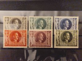 Deutsches Reich 54. Geb. Adolf Hitler 844-849 postfrisch
