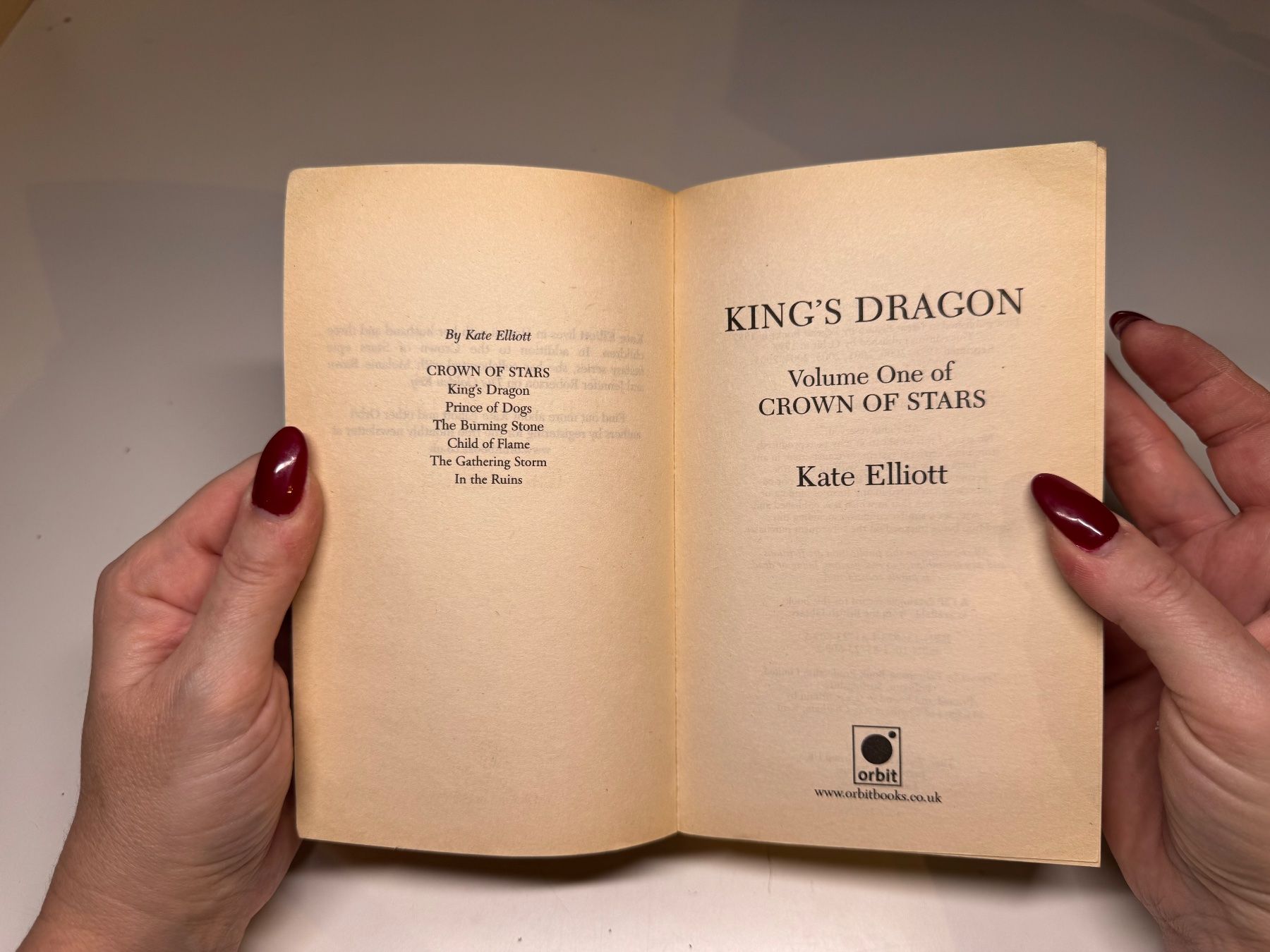 Libri: NOVEL: Kate Elliott, King's Dragon – Usato da Grosswangen venduto da English_books 2