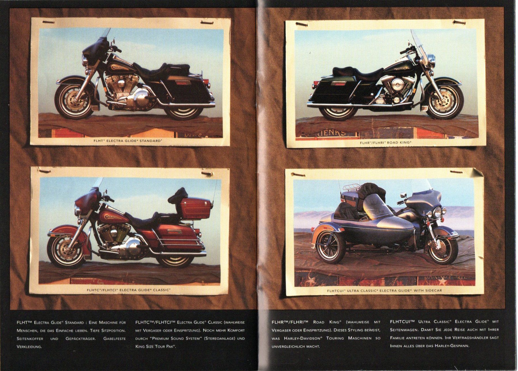 Harley-Davidson Strasse: Harley-Davidson Modellprogramm - Originalprospekt 1997 – Neu (gemäss Beschreibung) aus Malans GR von Chueche427 6