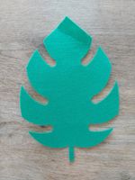 5 Stk Filz Blätter 26*18 cm Felt Leaves