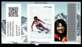 Swiss Crypto Stamp 5.0, Token 8, Marie-Theres Nadig