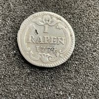 1 Rappen Luzern 1774 Silber Abschlag rar