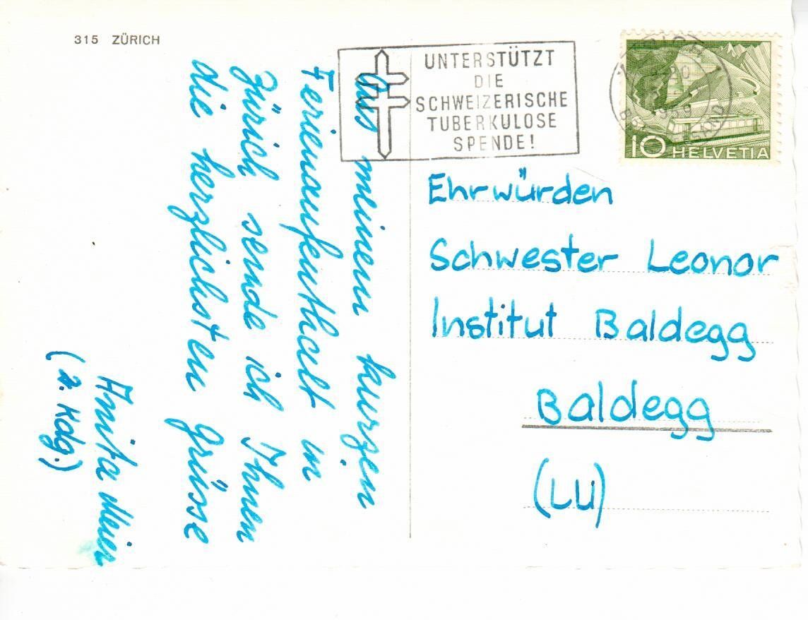 Cartes postales: Zürich – D'occasion à Wolhusen par Curver9 1