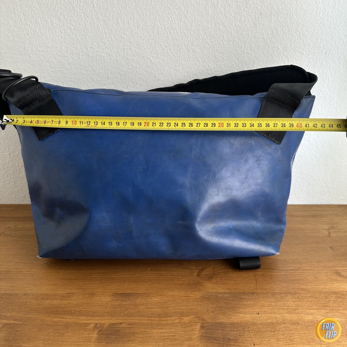 Freitag Borse: Freitag F18 Rex Blau / Weiss – Usato da Luzern venduto da fairflip 1
