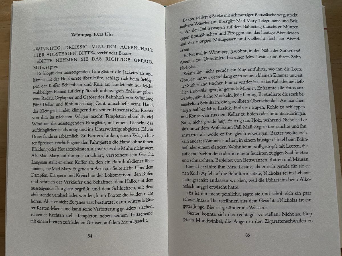Bücher: Der Schlafwagendiener - Suzette Mayr – Gebraucht aus Schwarzenburg von Michellu 6