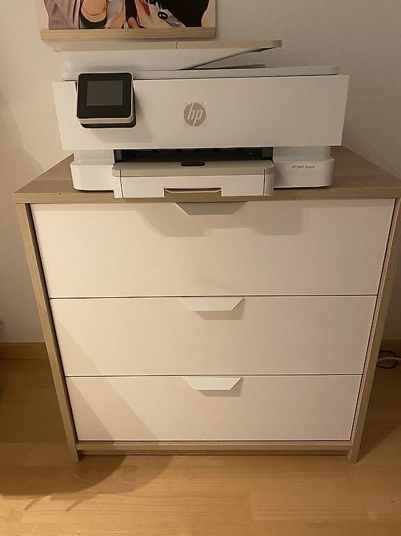 Ikea Commodes: Schubladenelement Holz/Weiss – D'occasion à Männedorf par nathi_o
