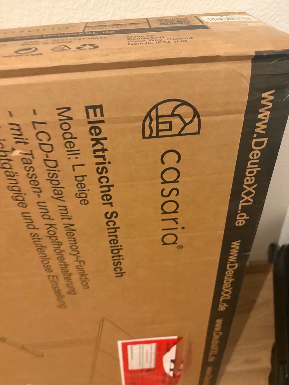 Scrivanie: Casaria Elektrischer Schreibtisch – Usato da Dottikon venduto da Ol4991 5
