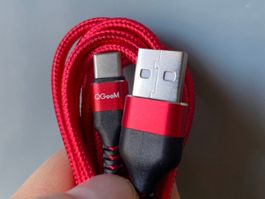 Ladekabel USB-Typ A/USB-Typ C, 2 Meter