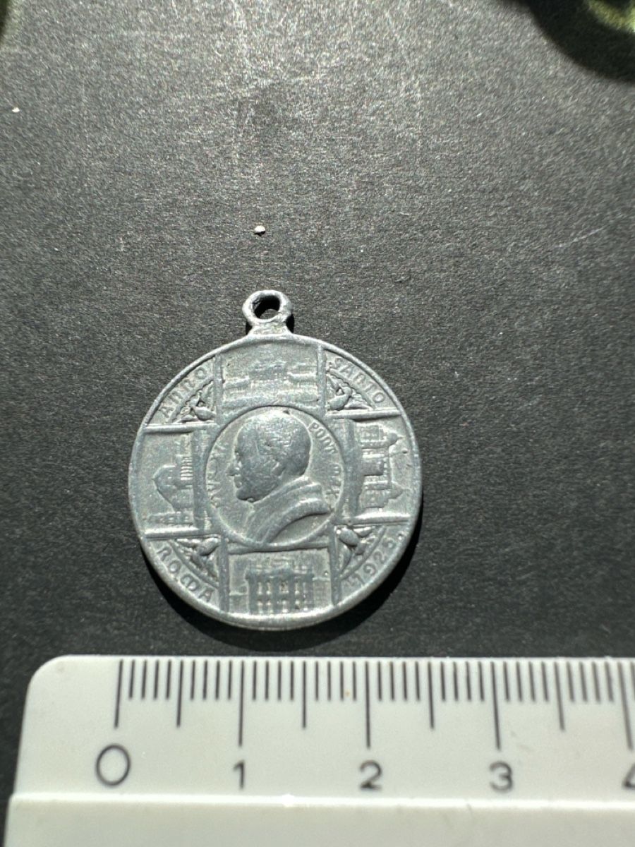 Medaglie: Religiöse Medaille Roma 1925 Muttergottes silberfarben – Usato da Berikon venduto da Rueegg4 2