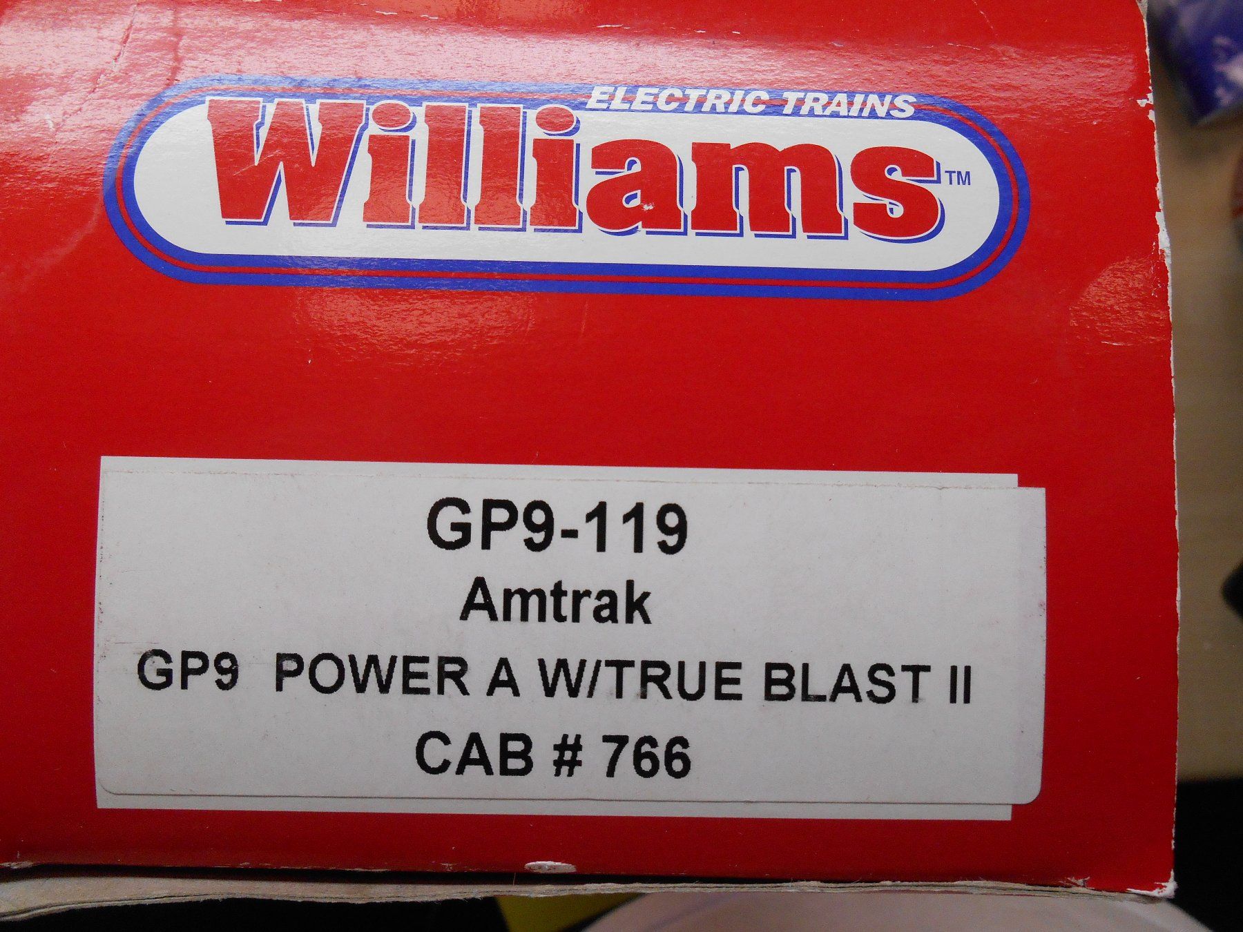 Lionel Modelleisenbahnen: WILLIAMS GP9-119 AMTRAK 766 – Neu (gemäss Beschreibung) aus Wohlen AG von timpojim1 3